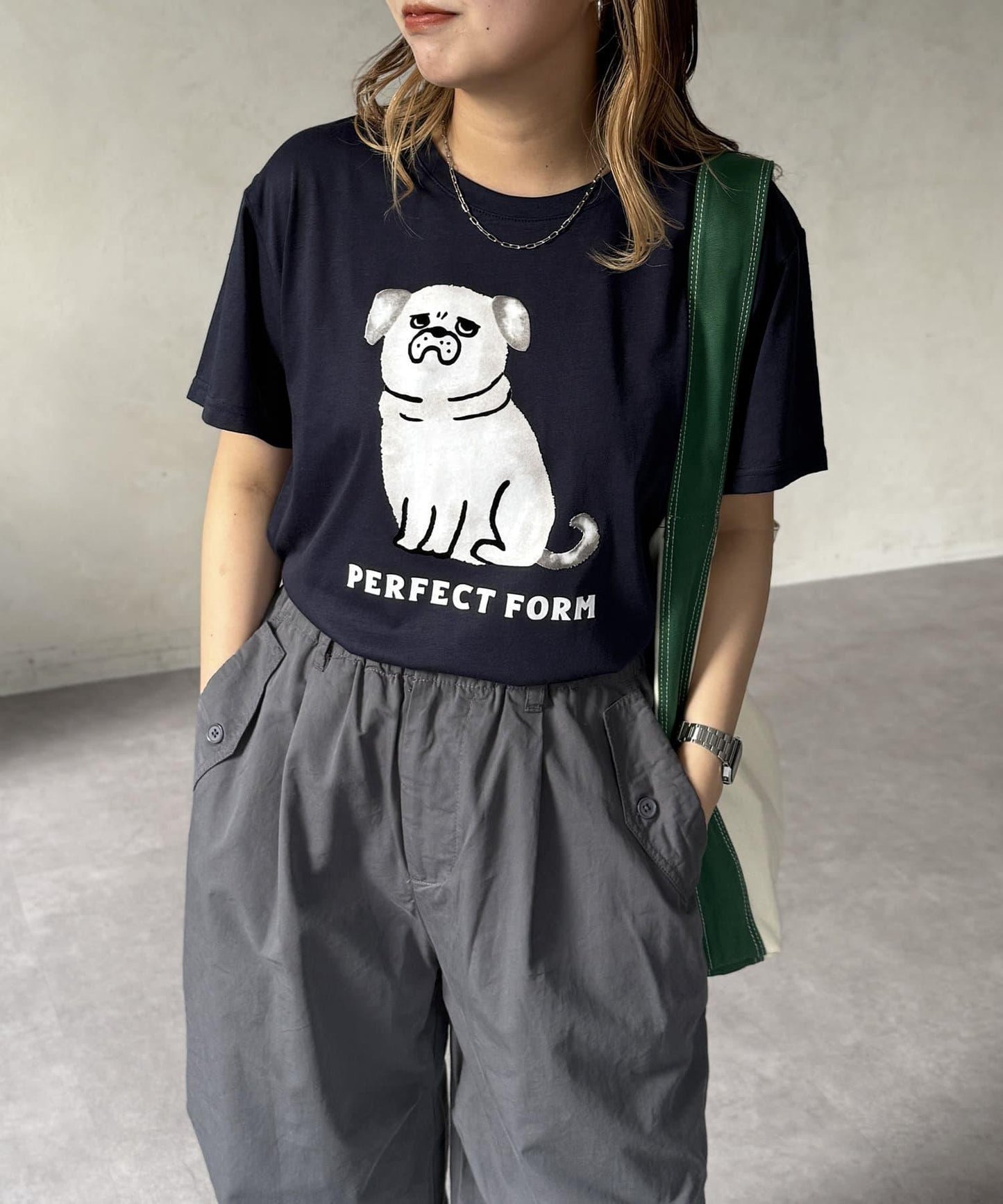 透明絨面短袖T-shirt