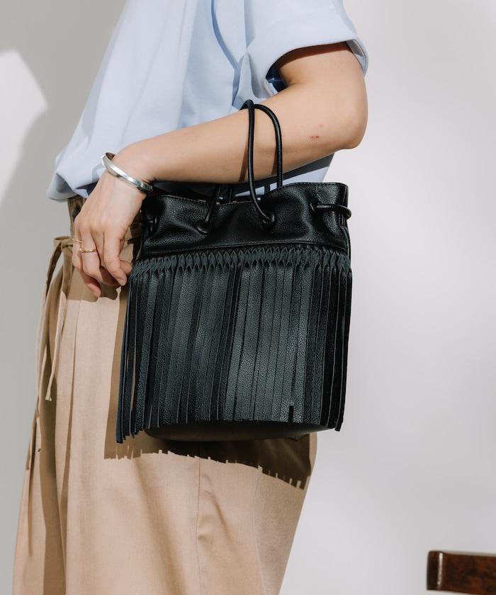 聯名 流蘇雙肩包