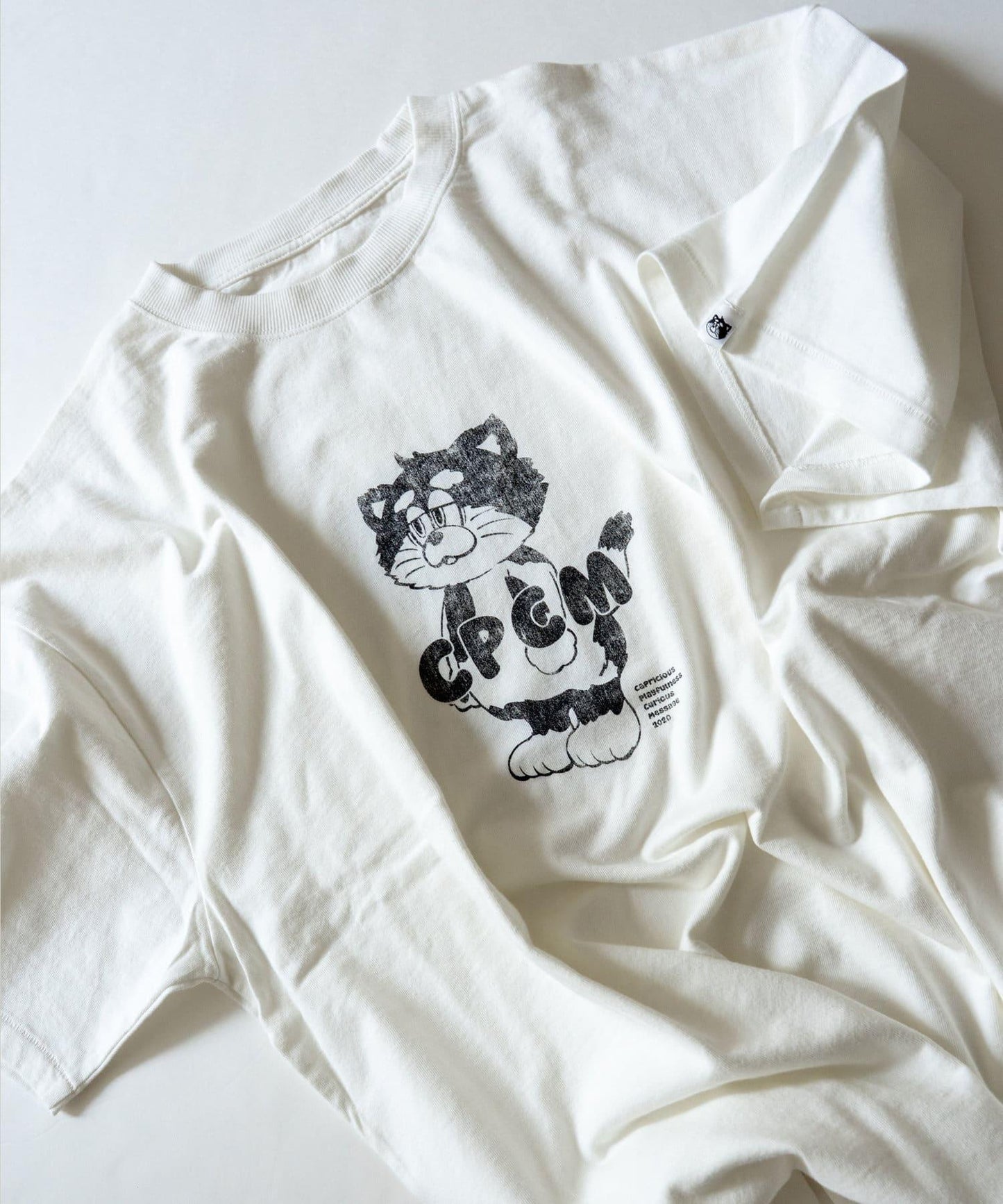 CPCM吉祥物印花T-shirt