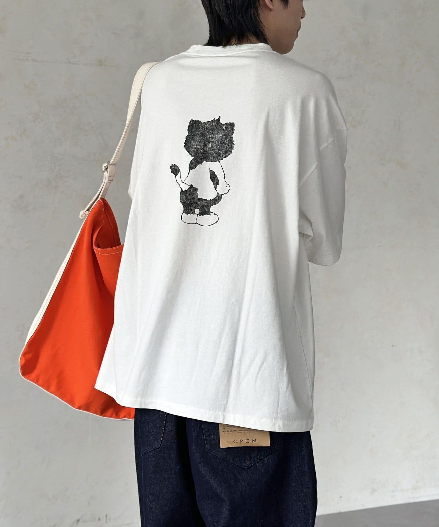 CPCM吉祥物印花T-shirt