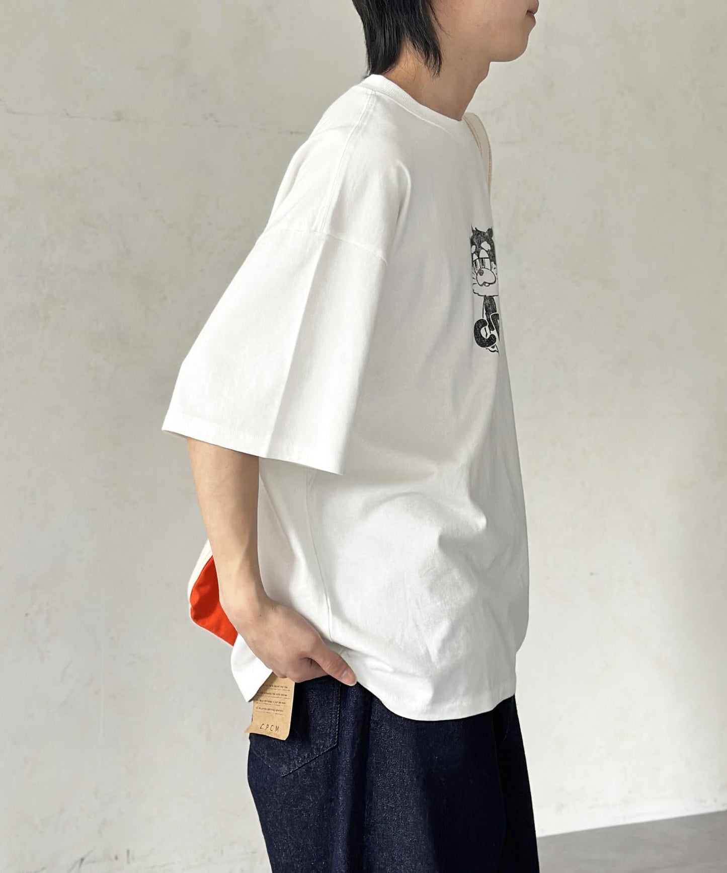 CPCM吉祥物印花T-shirt