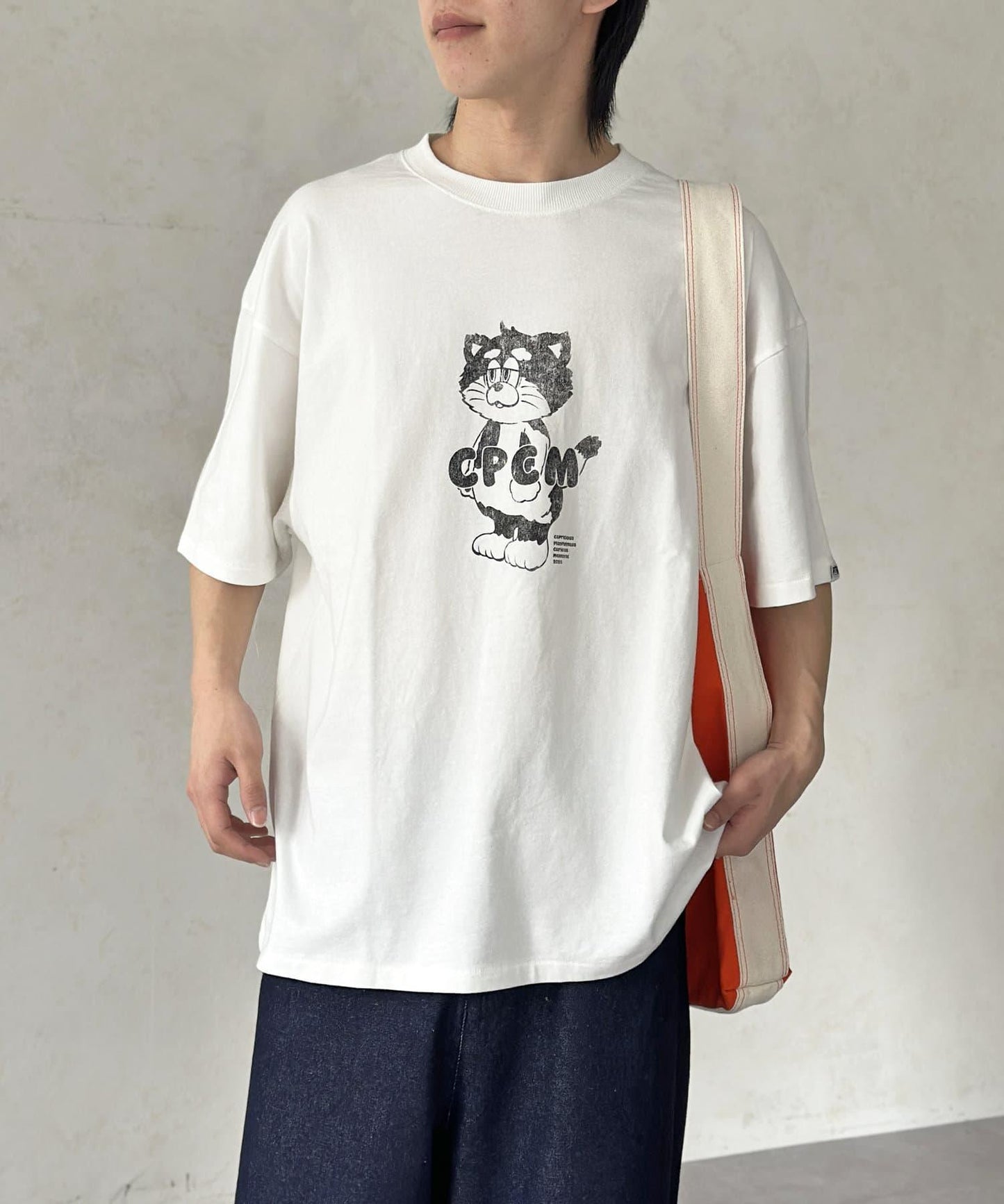 CPCM吉祥物印花T-shirt