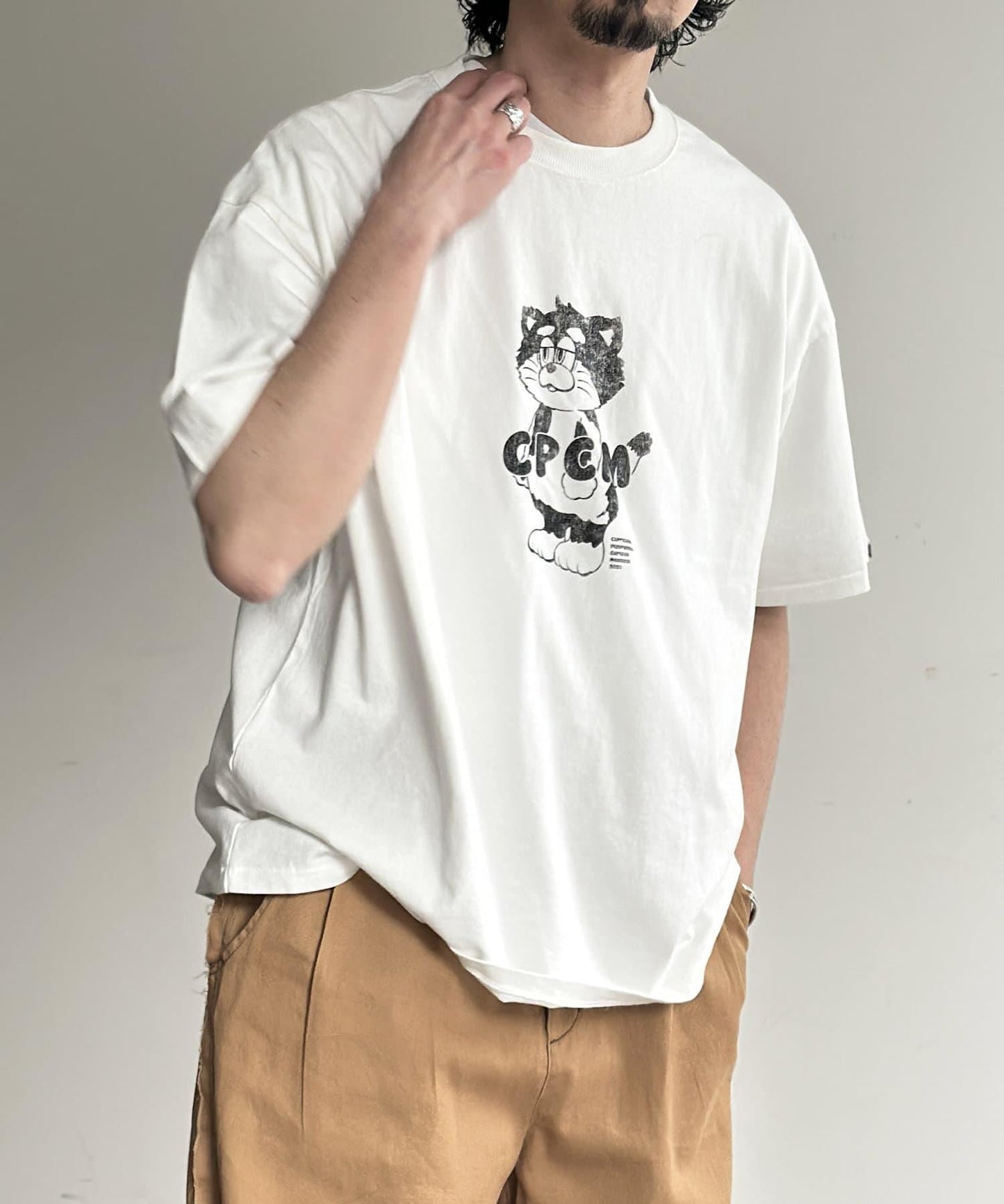 CPCM吉祥物印花T-shirt