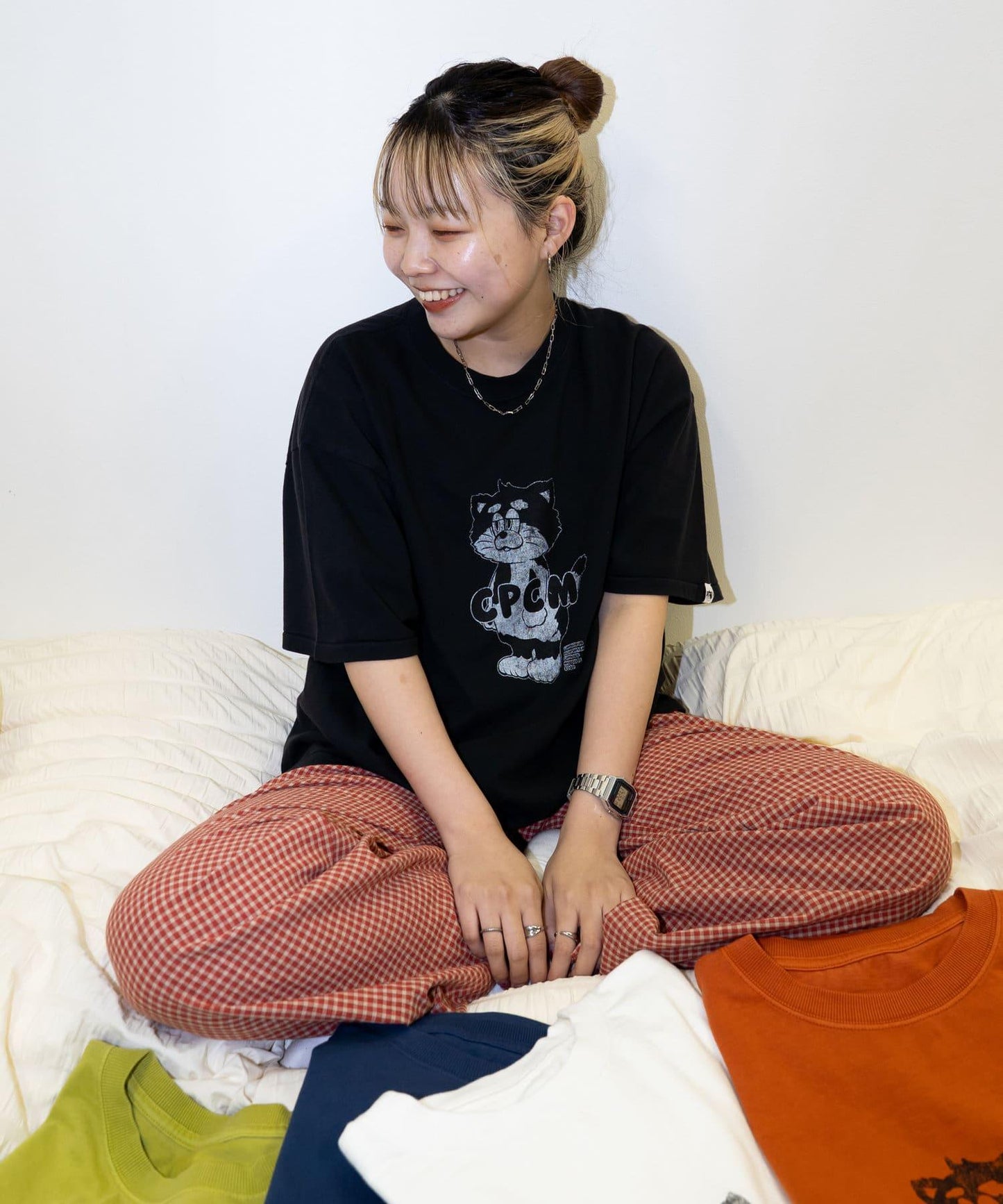 CPCM吉祥物印花T-shirt