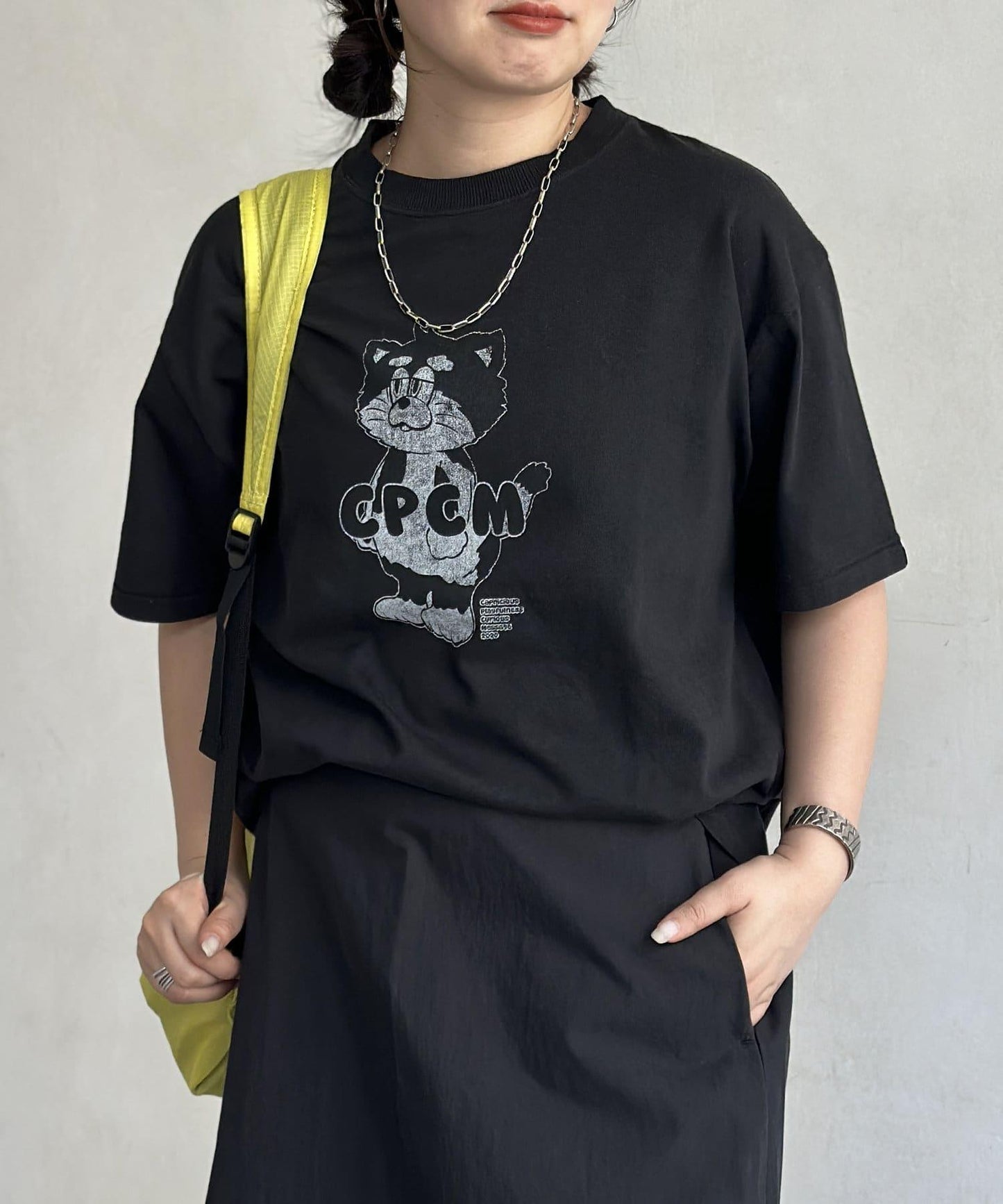 CPCM吉祥物印花T-shirt