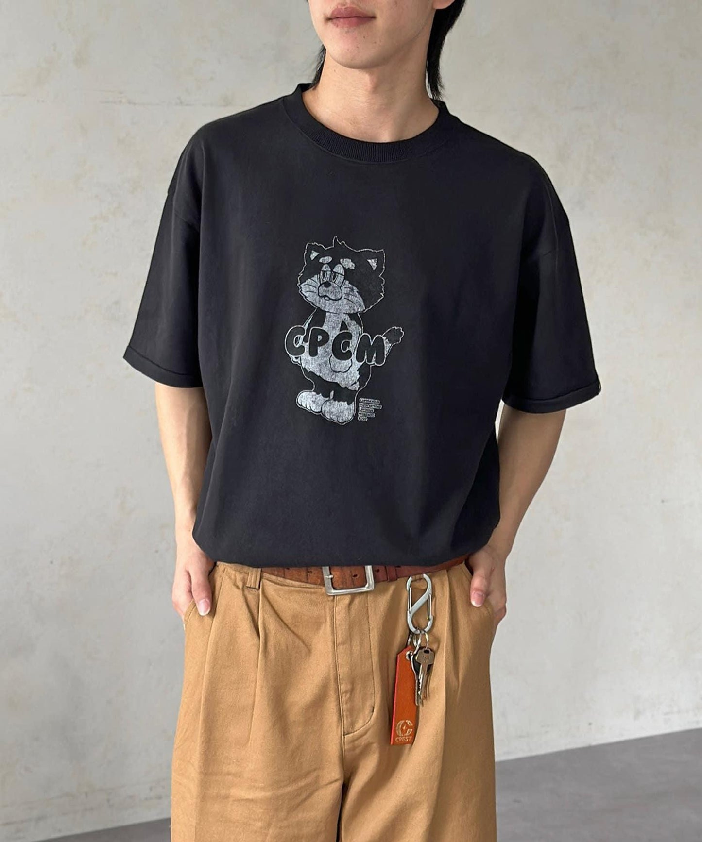 CPCM吉祥物印花T-shirt