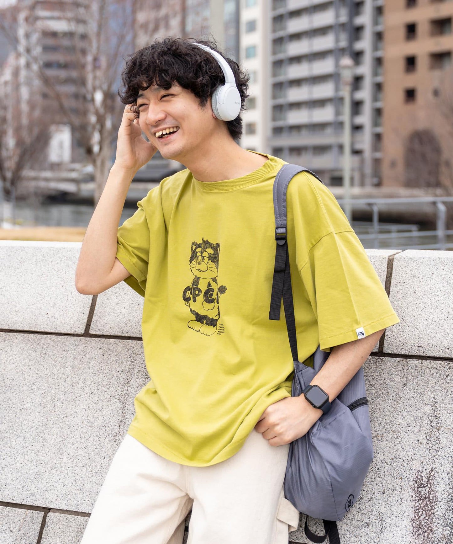 CPCM吉祥物印花T-shirt