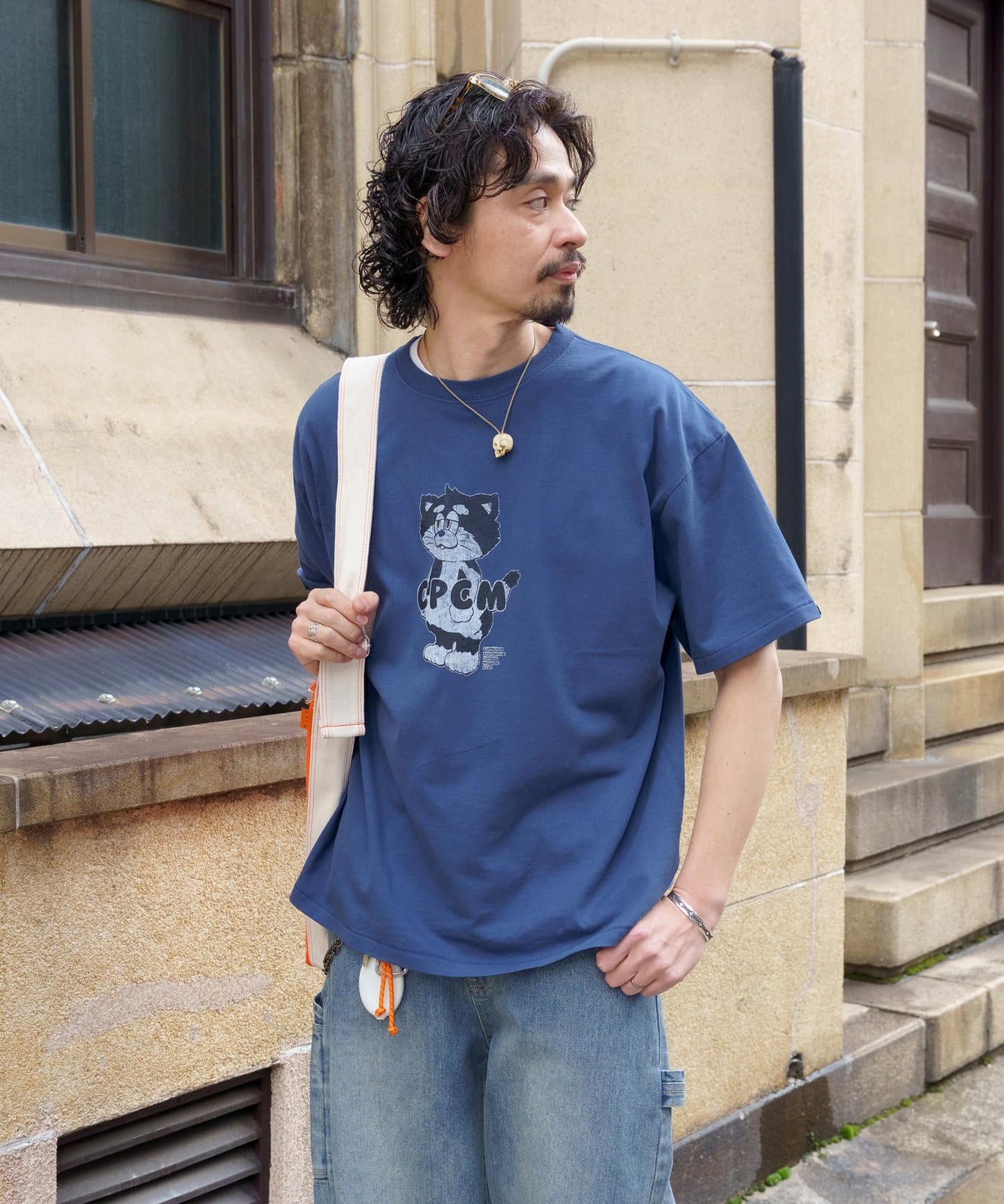 CPCM吉祥物印花T-shirt
