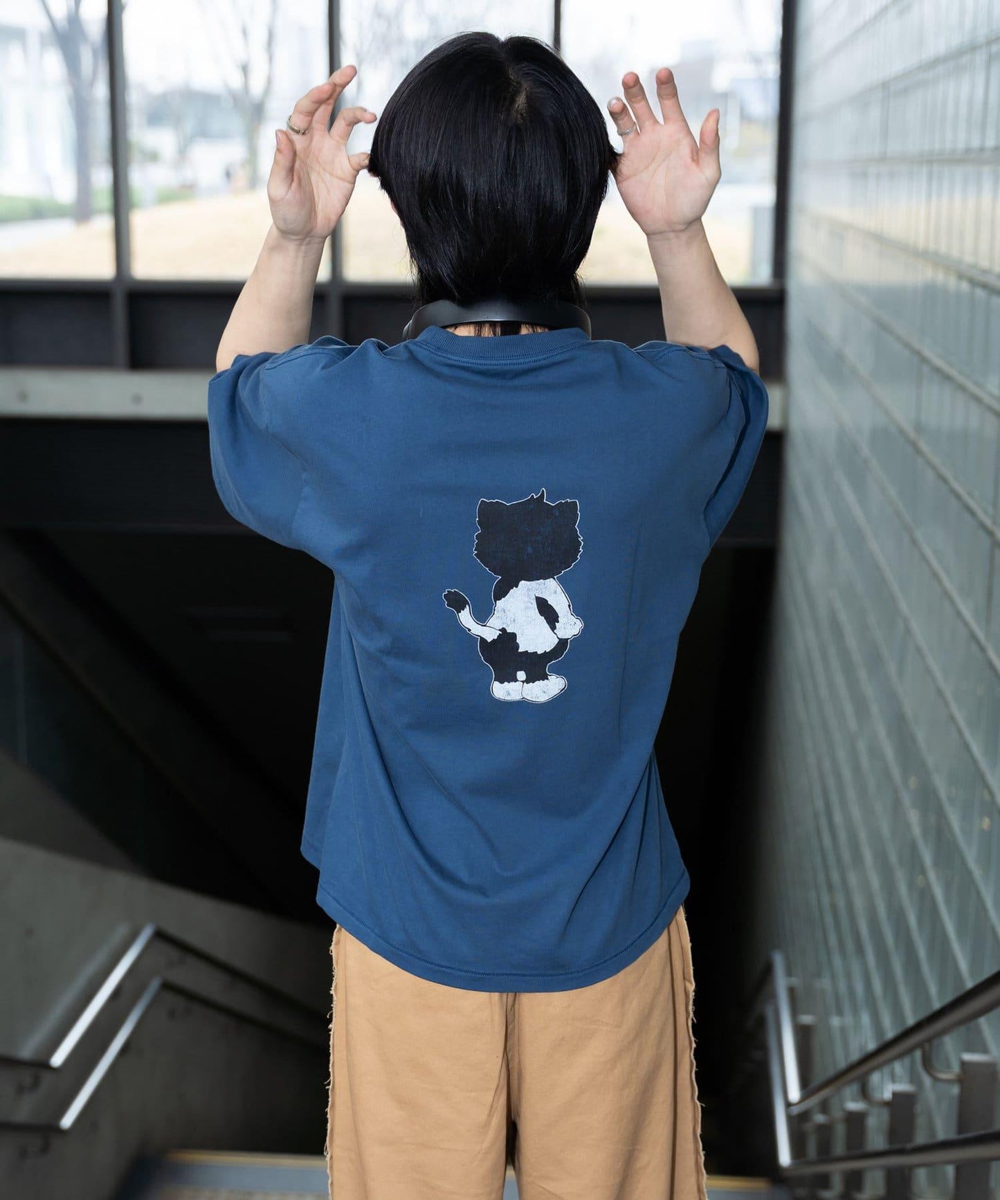 CPCM吉祥物印花T-shirt