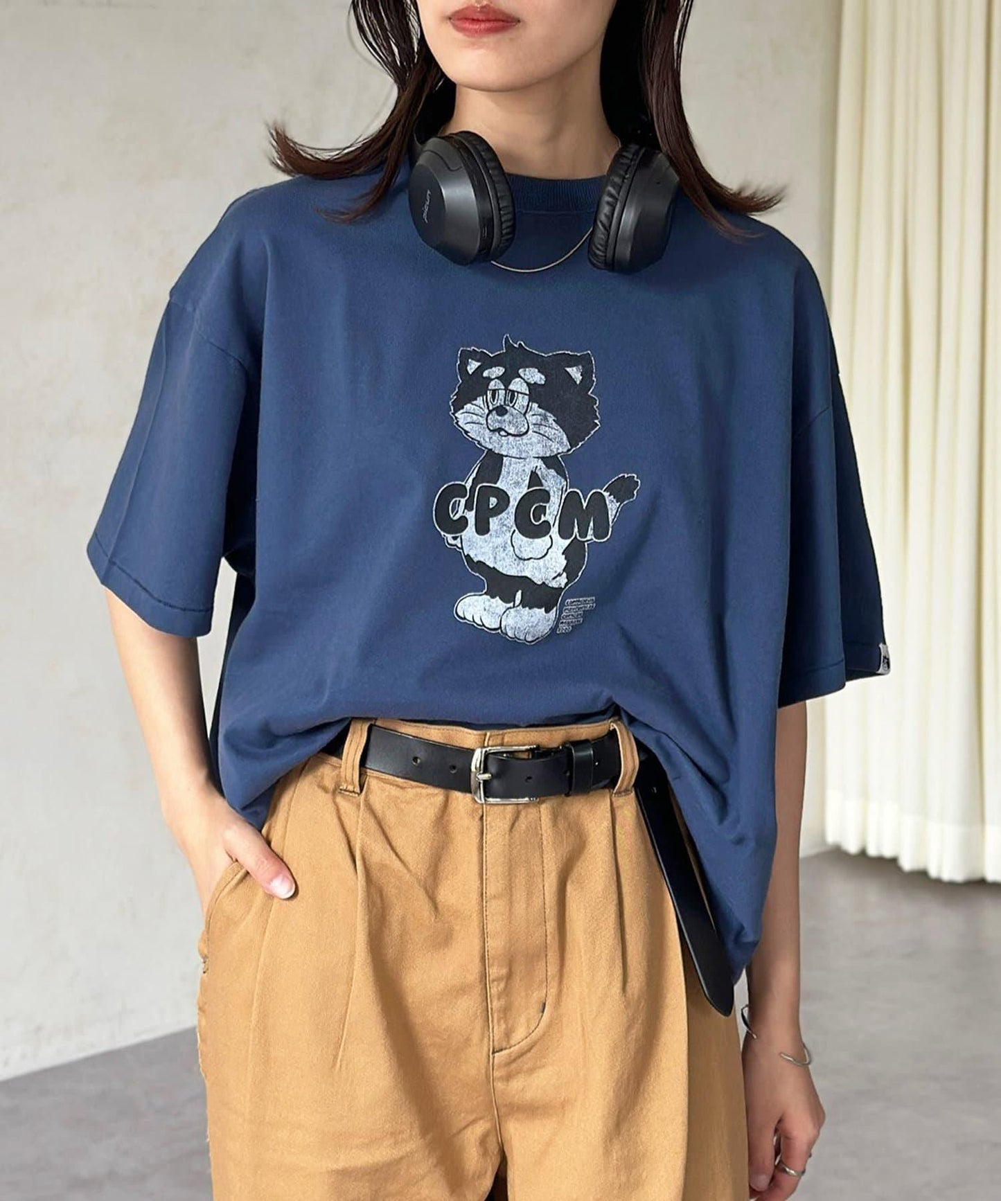 CPCM吉祥物印花T-shirt