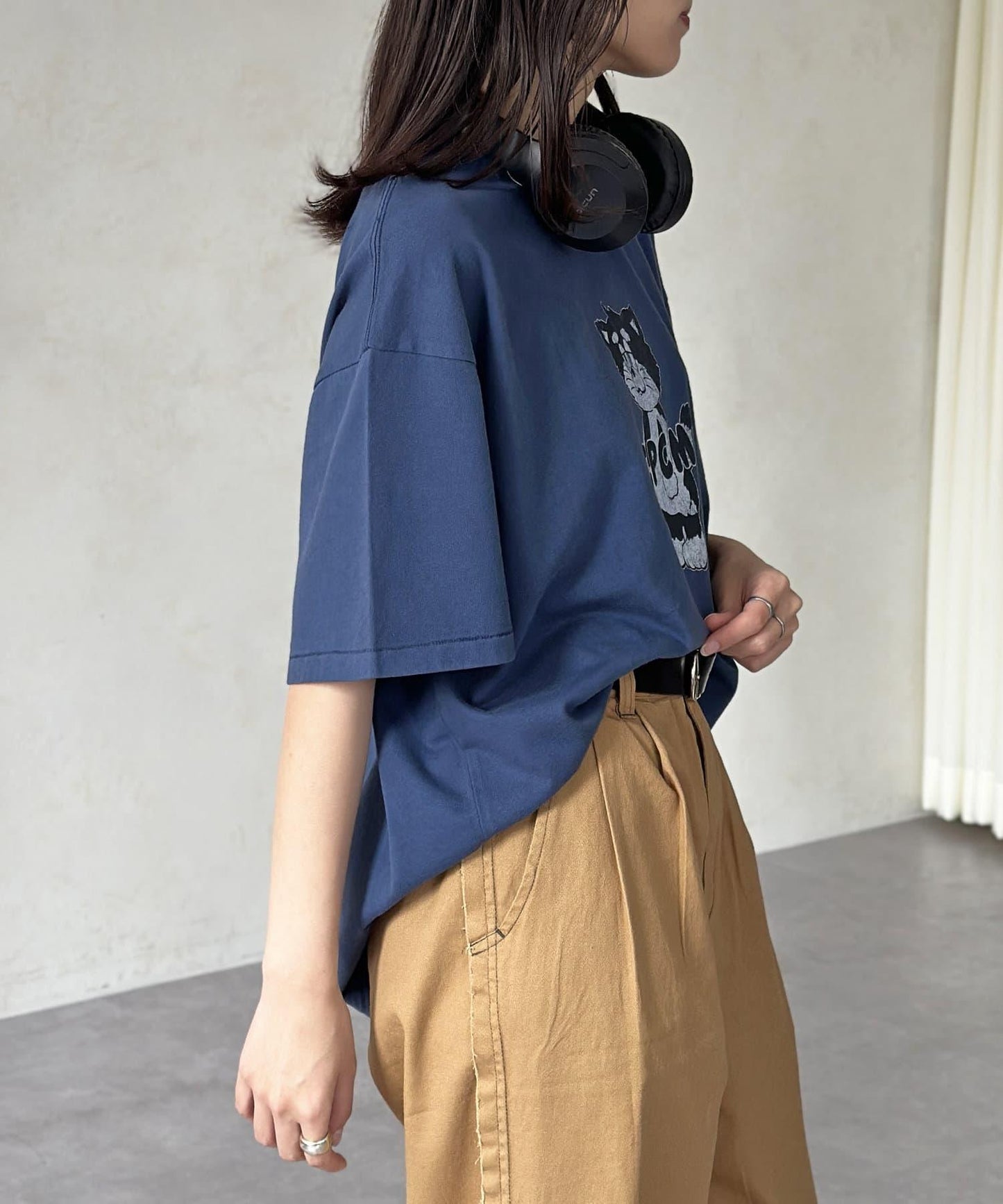 CPCM吉祥物印花T-shirt