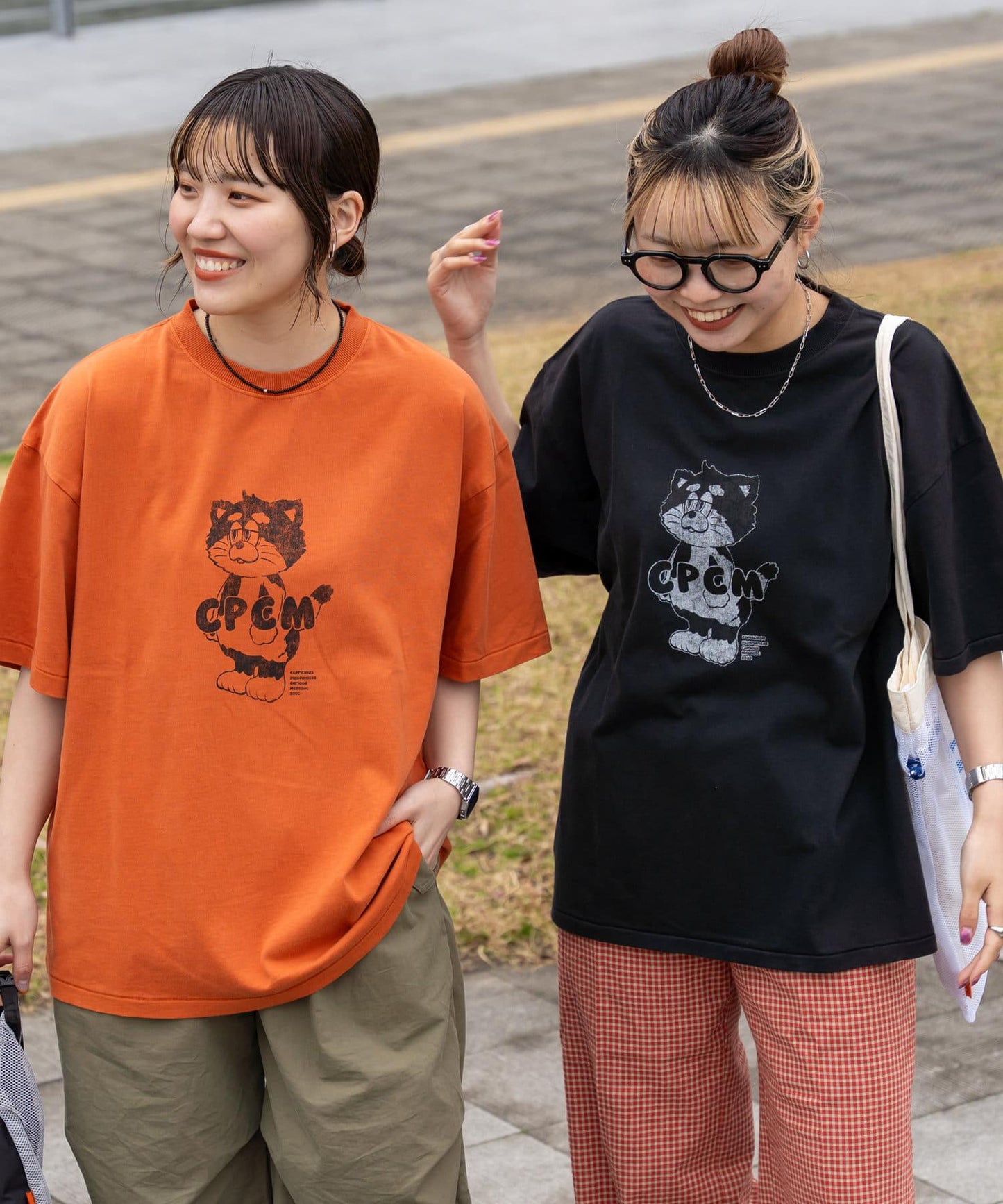 CPCM吉祥物印花T-shirt