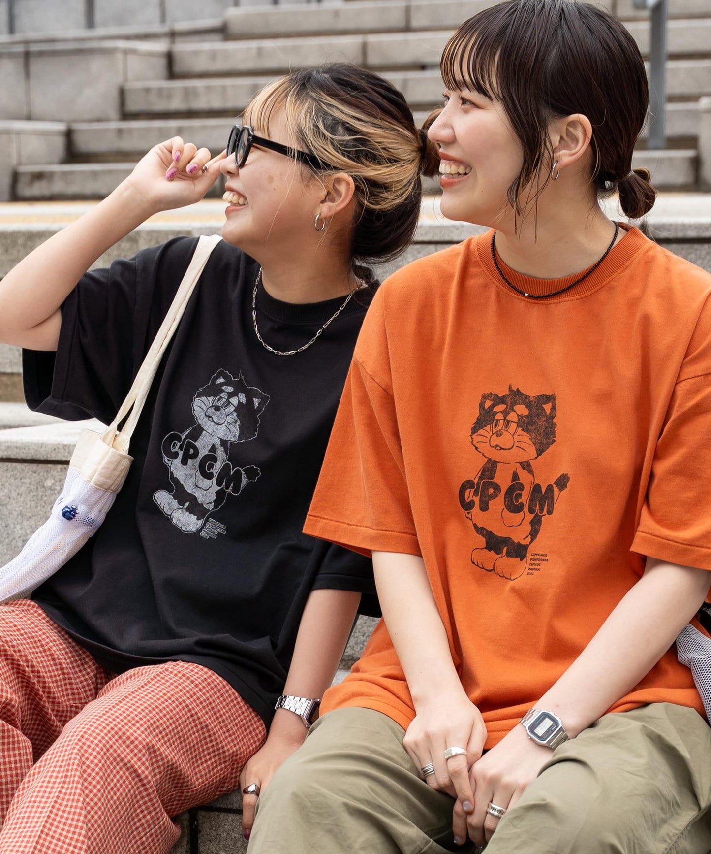 CPCM吉祥物印花T-shirt