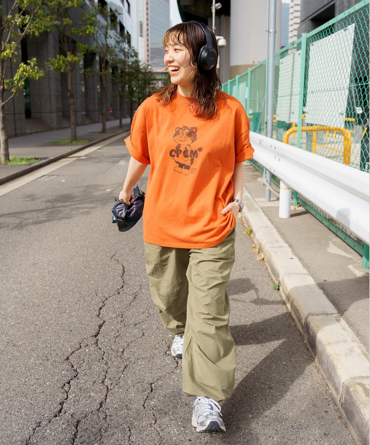 CPCM吉祥物印花T-shirt