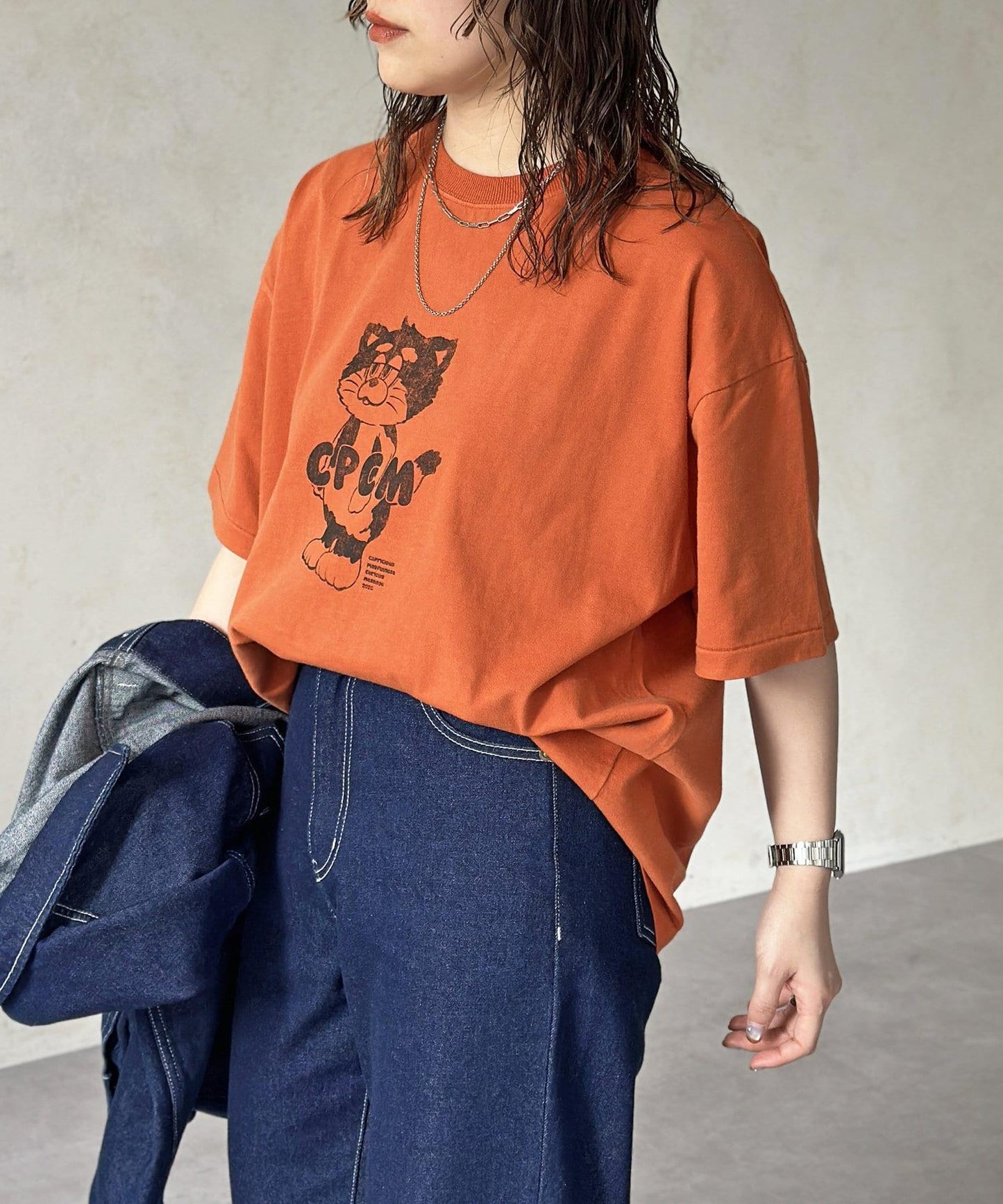 CPCM吉祥物印花T-shirt