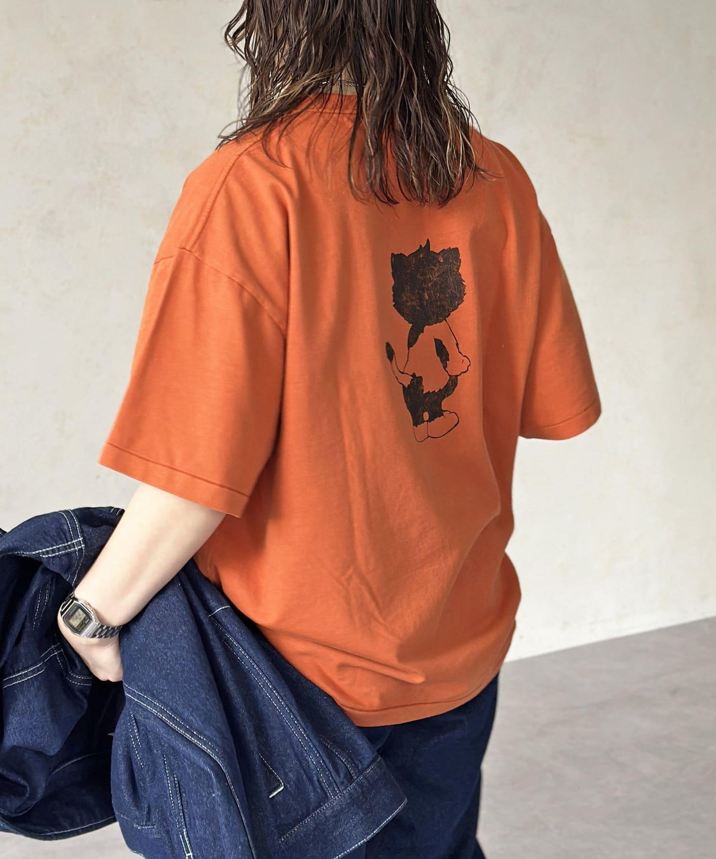 CPCM吉祥物印花T-shirt