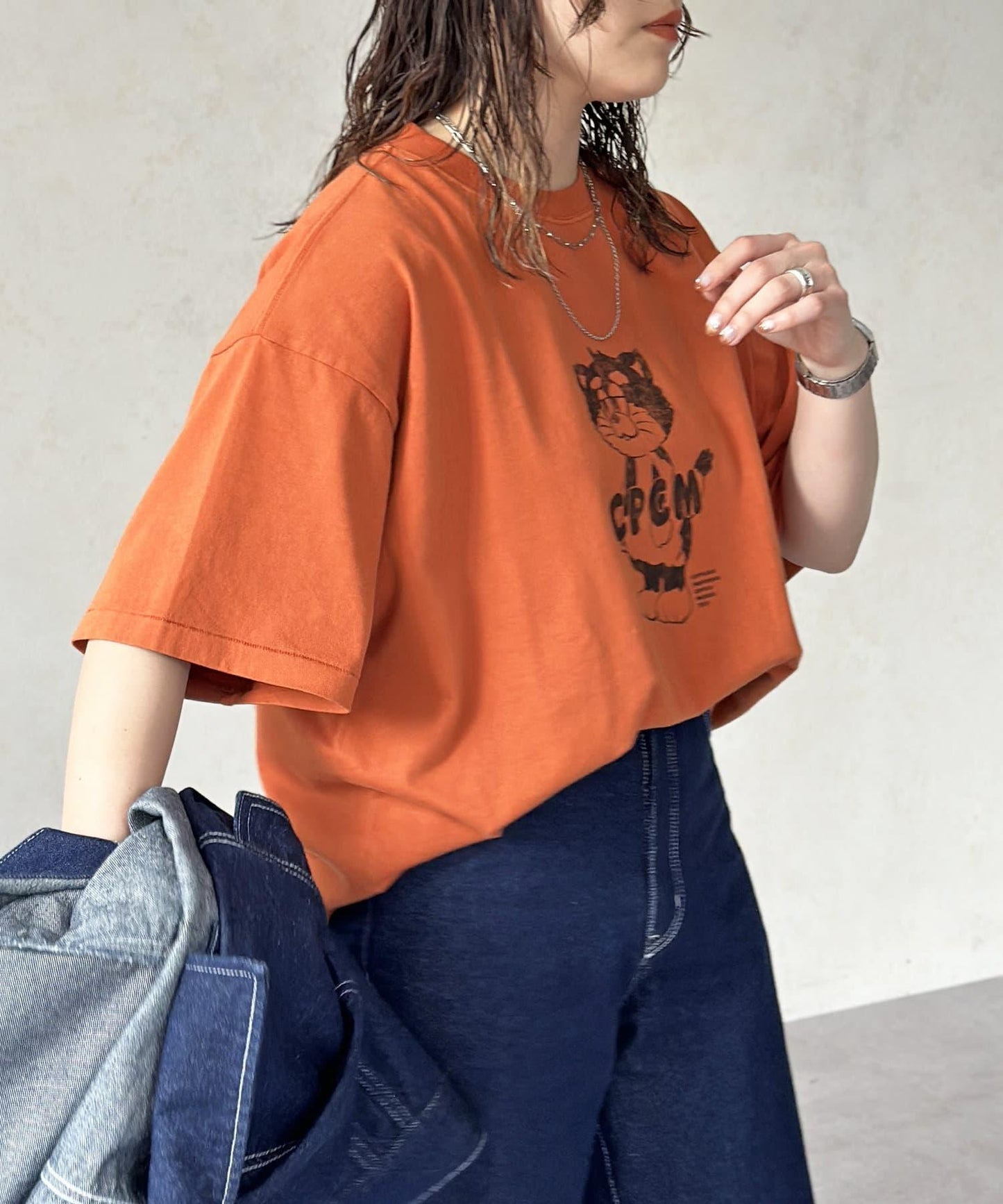 CPCM吉祥物印花T-shirt