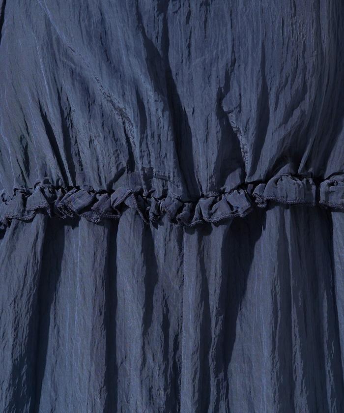 水洗處理 褶邊 增厚 揹帶褲