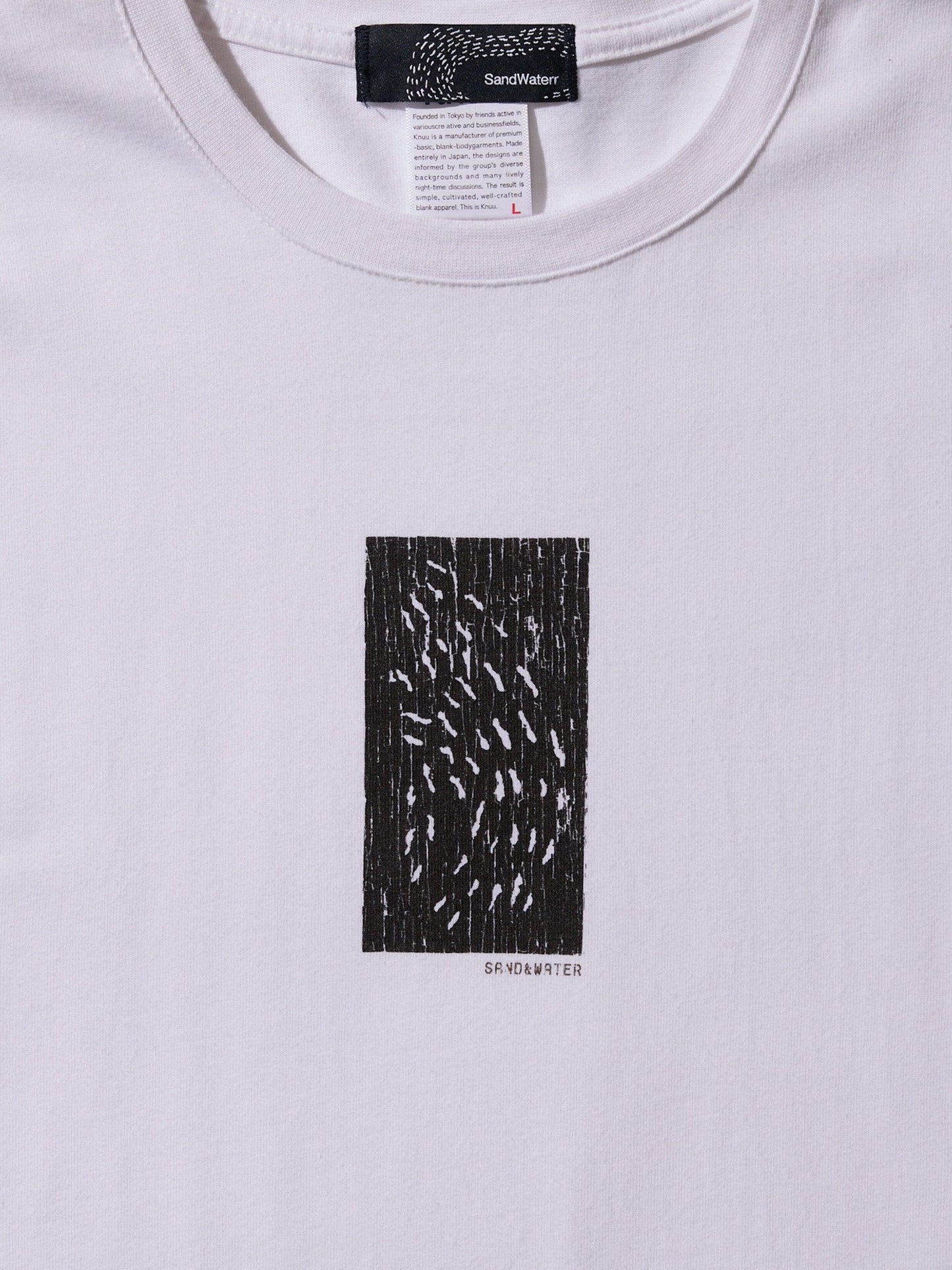 "SAND&WATER" T恤× Knuu®