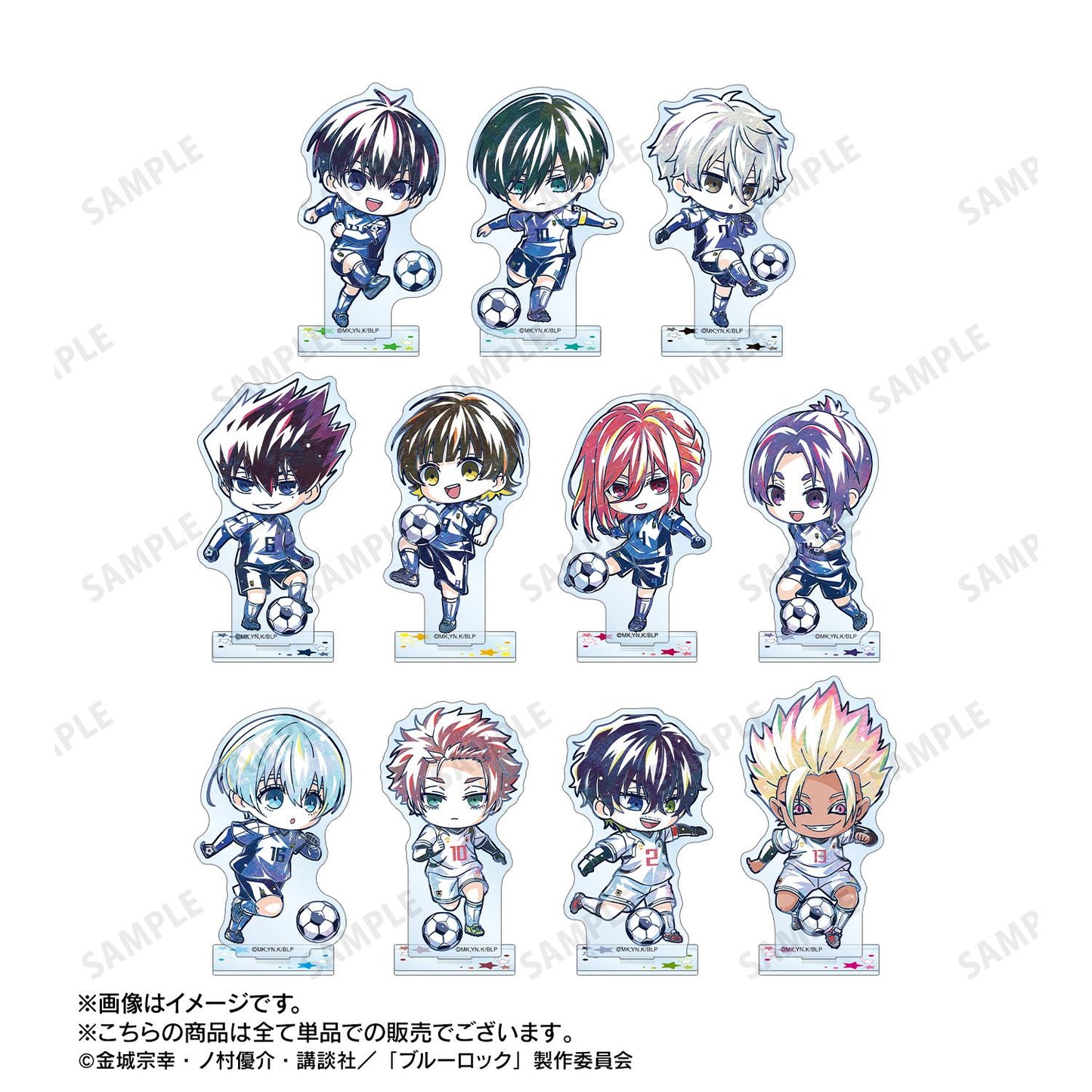 《藍色監獄》_蜂樂回 變形Ani-Art 第2彈 BIG亞克力立牌