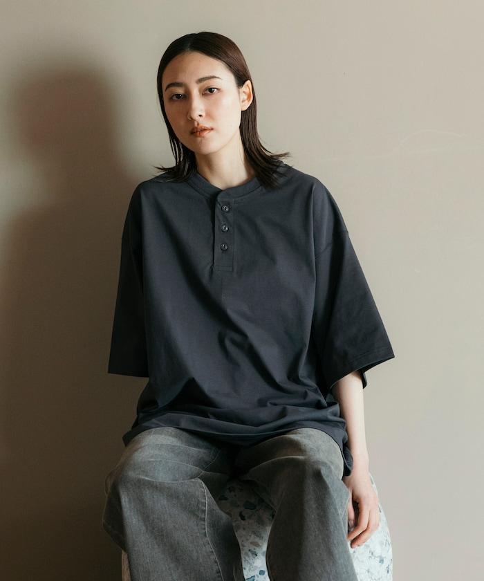 《AIR》DRY 高功能材料 7.7盎司 大尺寸 立領T恤/吸溼快乾/遮熱/防紫外線