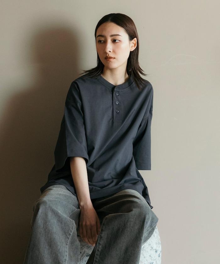 《AIR》DRY 高功能材料 7.7盎司 大尺寸 立領T恤/吸溼快乾/遮熱/防紫外線