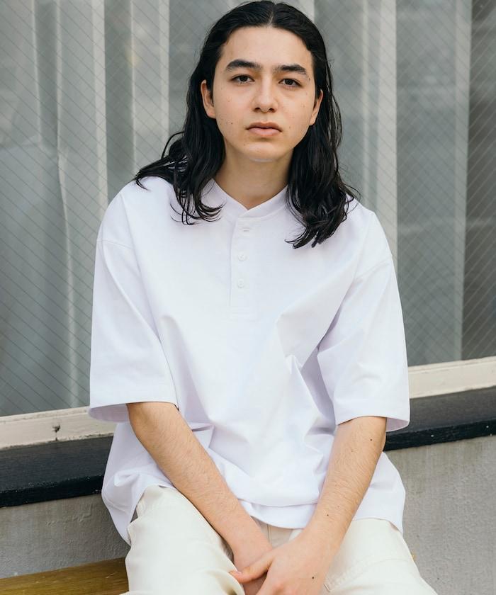 《AIR》DRY 高功能材料 7.7盎司 大尺寸 立領T恤/吸溼快乾/遮熱/防紫外線