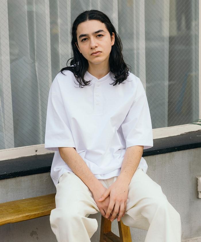 《AIR》DRY 高功能材料 7.7盎司 大尺寸 立領T恤/吸溼快乾/遮熱/防紫外線