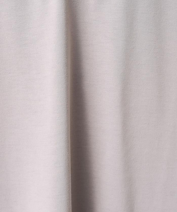 <接觸冷感/UV> 《AIR》DRY HIGHCOOL 亨利領連衣裙