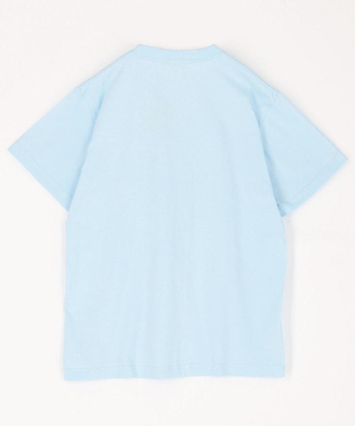 女孩子海灘照片印花T恤