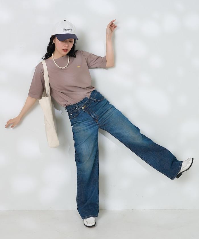 金色鍍層 5分袖T恤