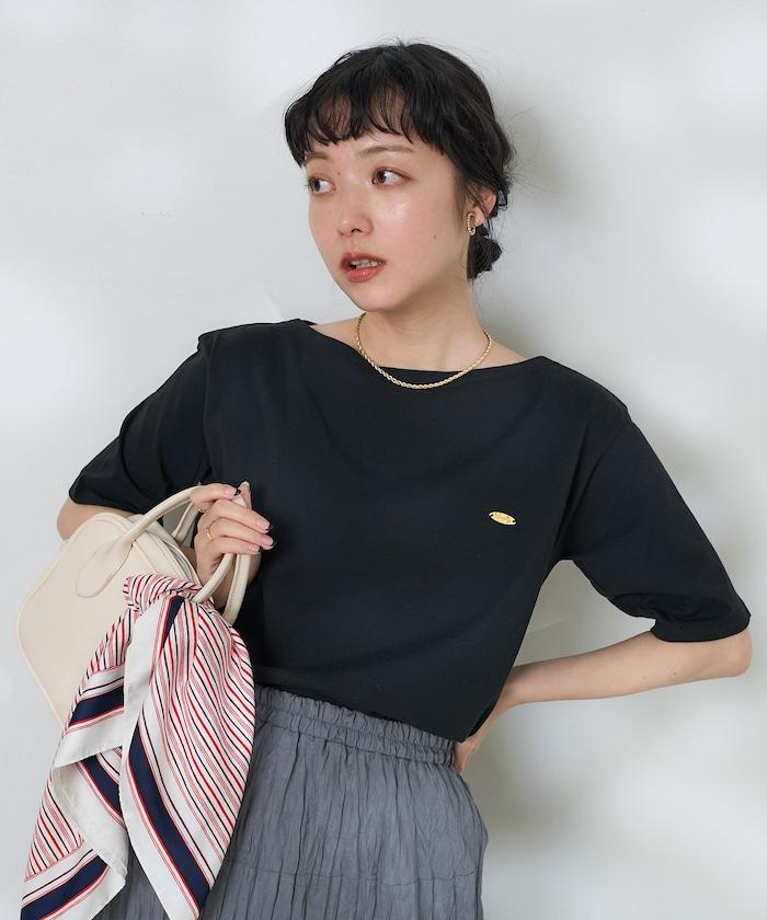 金色鍍層 5分袖T恤