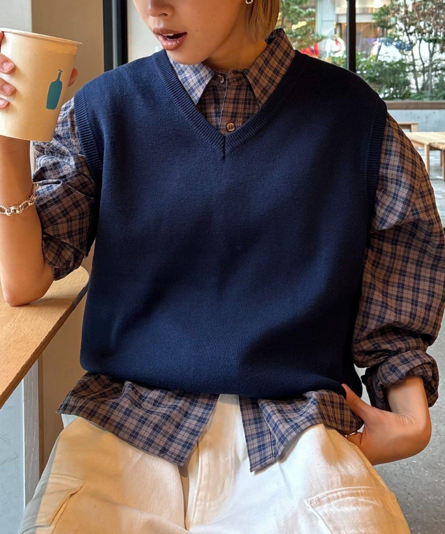 【限定】【男女通用】夏季針織馬甲