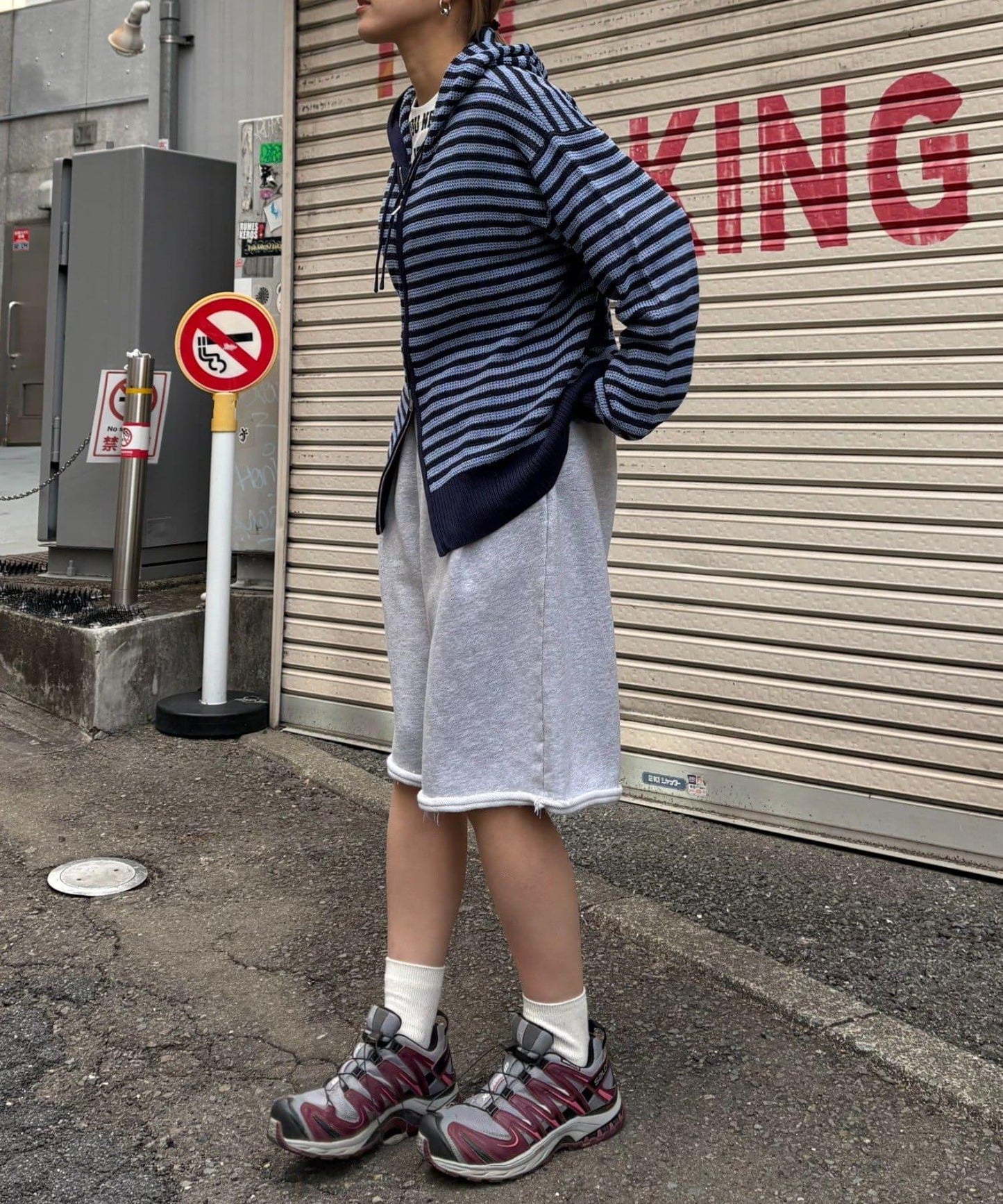 【男女通用】拼花衛衣短褲