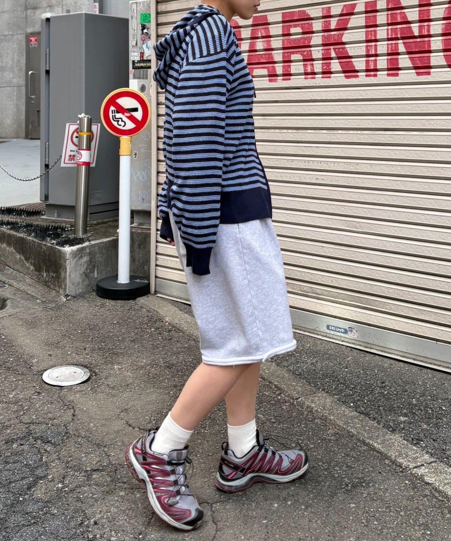 【男女通用】拼花衛衣短褲