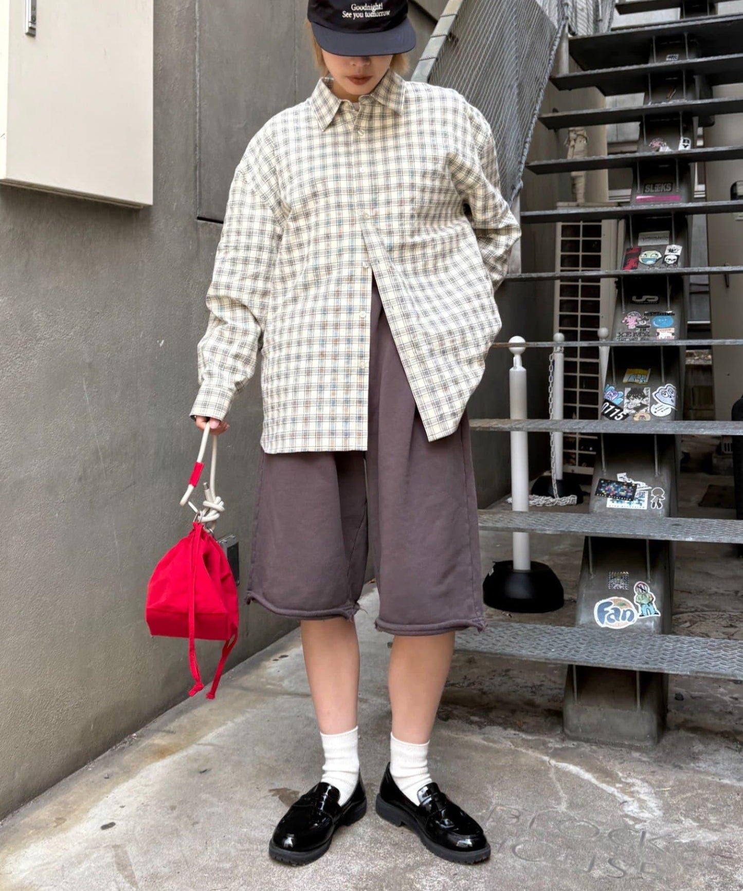 【男女通用】拼花衛衣短褲