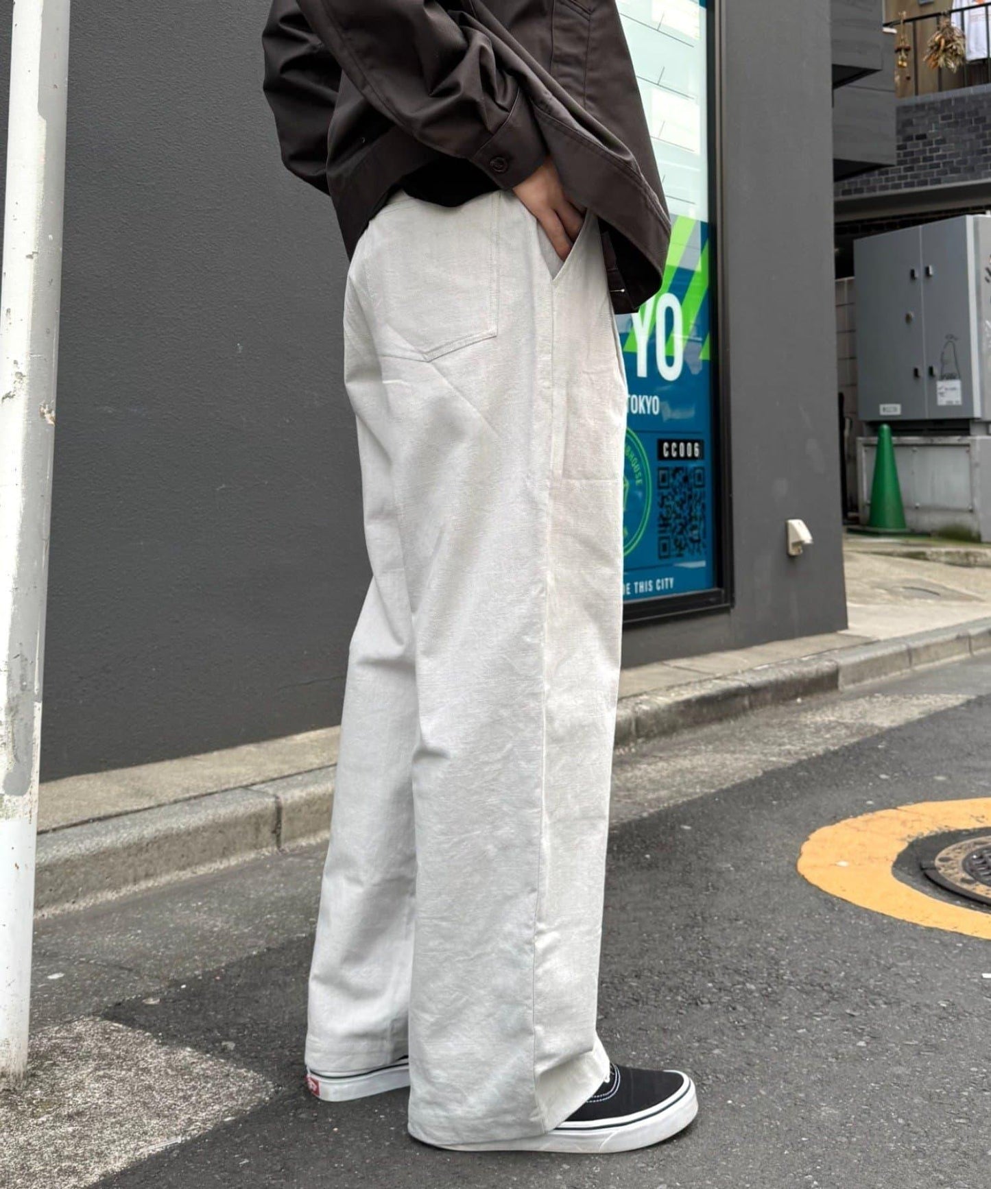 棉麻寬鬆褲