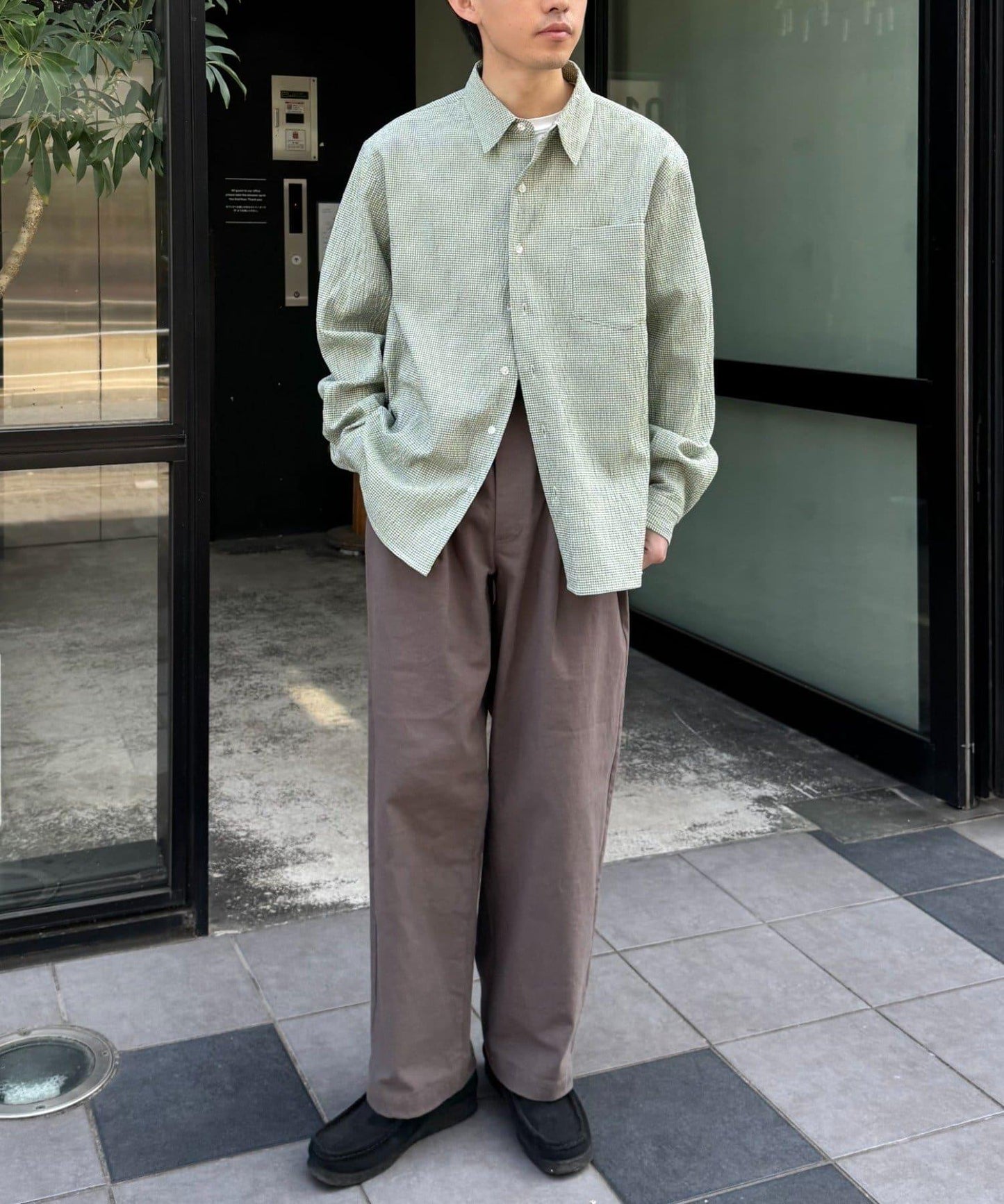 棉麻寬鬆褲