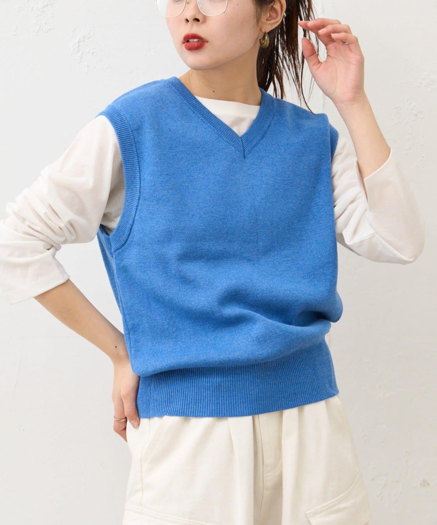 【限定】【男女通用】夏季針織馬甲