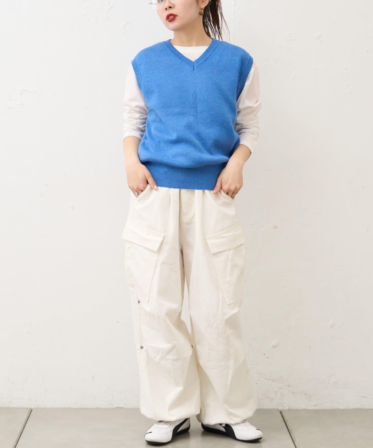 【限定】【男女通用】夏季針織馬甲