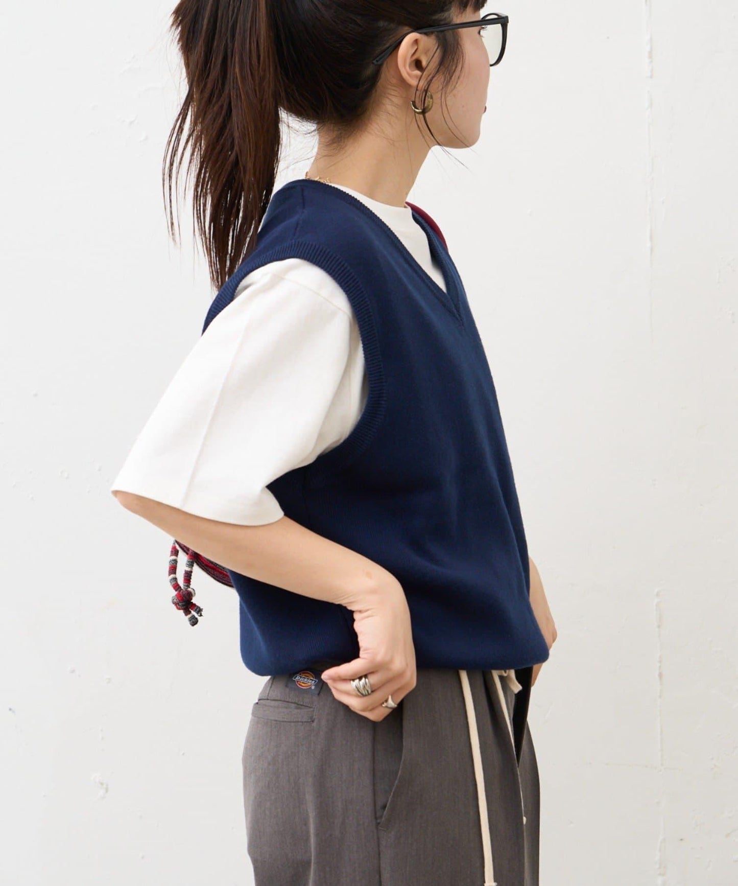 【限定】【男女通用】夏季針織馬甲