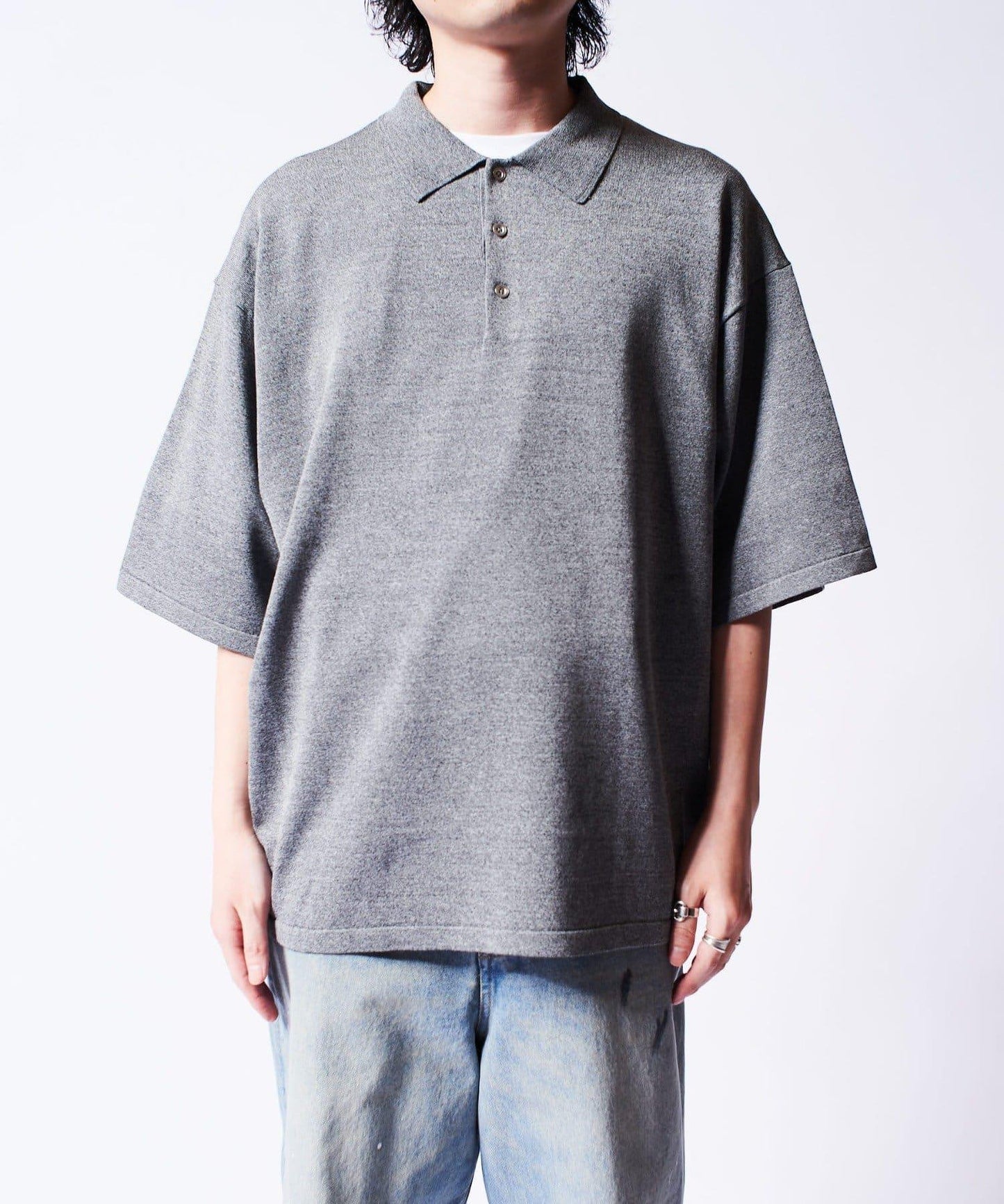 VIS/PO 混色 針織polo