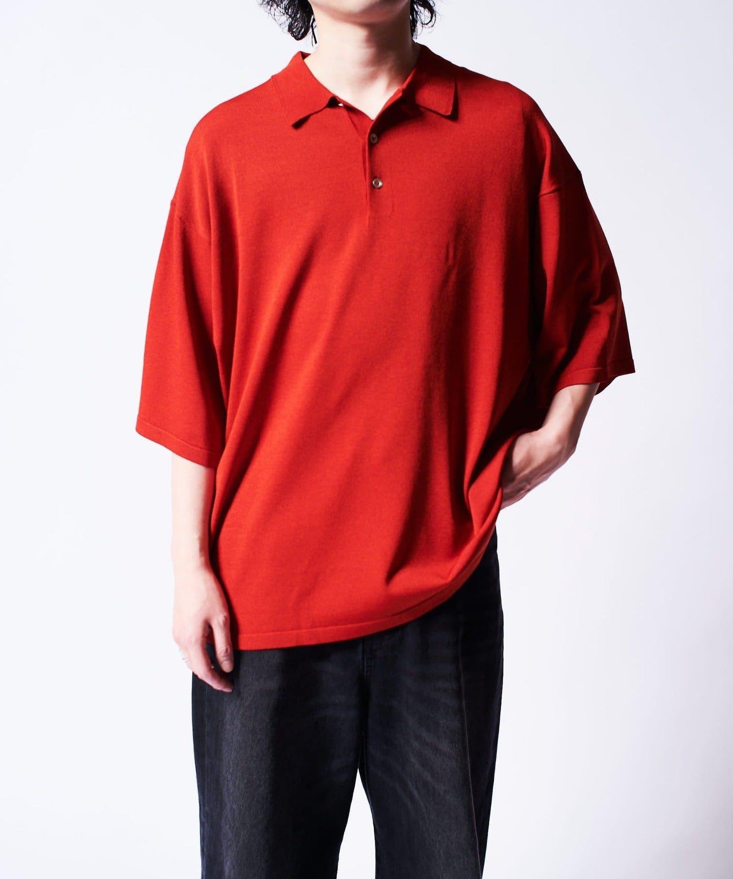 VIS/PO 混色 針織polo