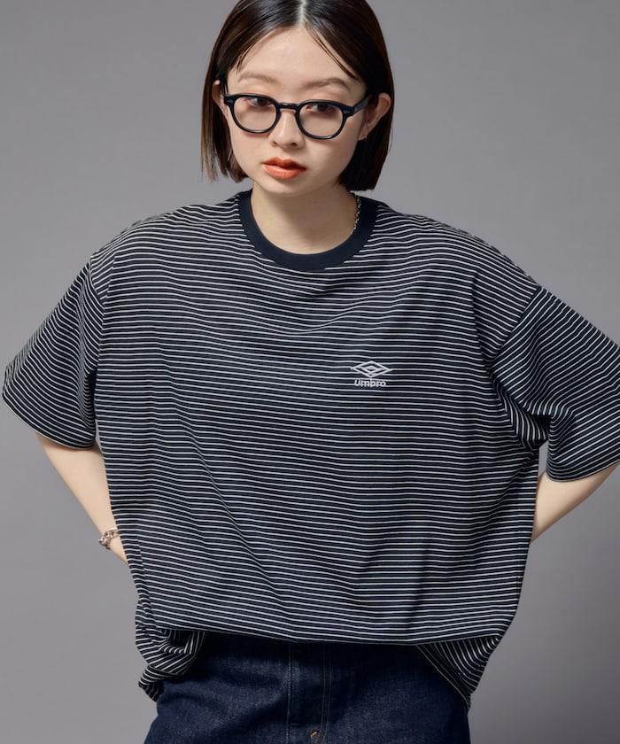 聯名 UMBRO 條紋圓領T恤【限定推出】