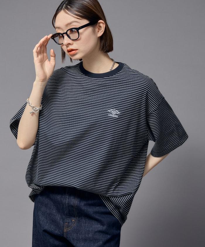聯名 UMBRO 條紋圓領T恤【限定推出】
