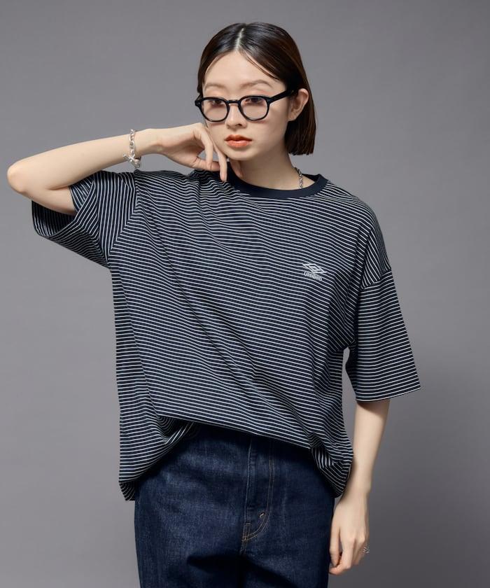 聯名 UMBRO 條紋圓領T恤【限定推出】