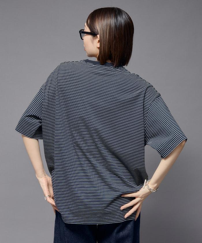聯名 UMBRO 條紋圓領T恤【限定推出】