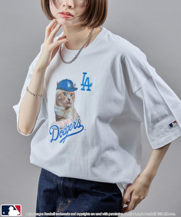 聯名 MLB 動物印花T恤