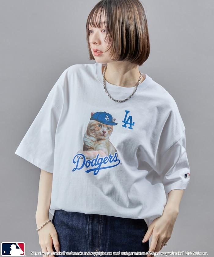 聯名 MLB 動物印花T恤