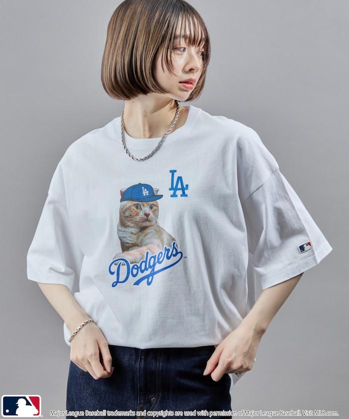 聯名 MLB 動物印花T恤